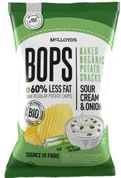 Chipsy Ziemniaczane Pieczone Śmietankowo-Cebulowe Bezgl. Bio 85 G