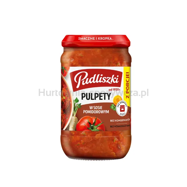 Pudliszki Pulpety w sosie pomidorowym 590g