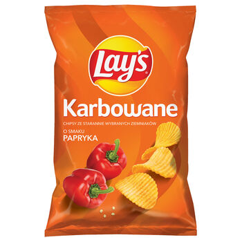 Lays Karbowane Papryka 120G