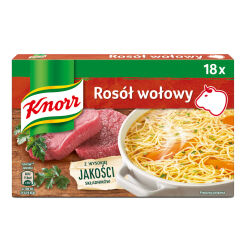 Knorr Rosół Wołowy 9L (18 Kostek) 180G