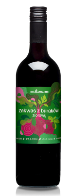 Zakwas Z Buraków Ziołowy Bio 700 Ml - Delikatna [BIO]