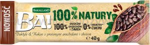 Bakalland Ba! Baton Daktyle  Kakao 40G 