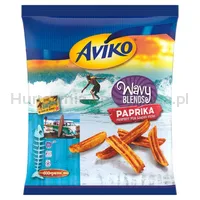 Aviko Falowane frytki ziemniaczane o smaku paprykowym 600g