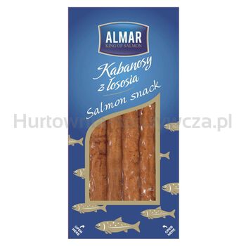 Almar Kabanosy Wędzone Z Łososia 100G