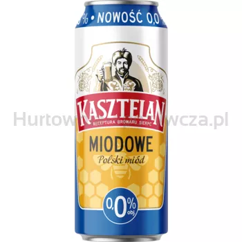 Kasztelan Miodowe 0% 500 ml puszka