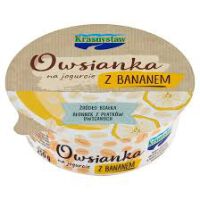 Krasnystaw Owsianka na jogurcie z bananem 250 g