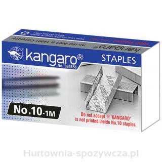 Zszywki Kangaro, No.10-1M, 1000 Szt.