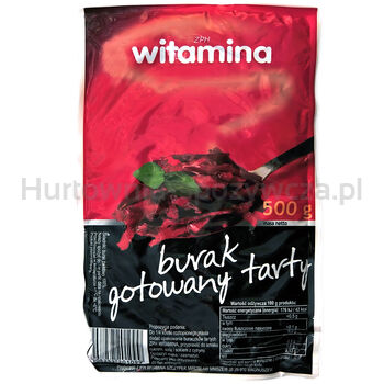 Burak Czerwony Gotowany Tarty Polska 500G