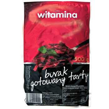 Burak Czerwony Gotowany Tarty Polska 500G