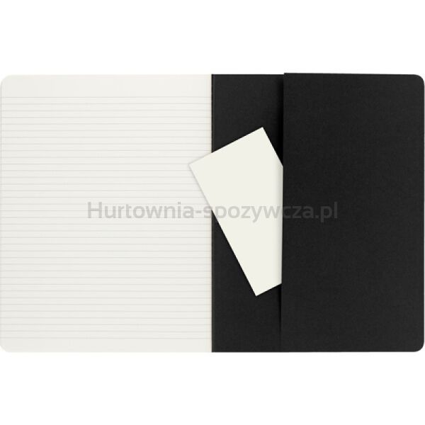 Zestaw 3 Zeszytów MOLESKINE Cahier Journals XL (19x25cm) w linie, 120 stron, czarny - 6