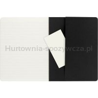 Zestaw 3 Zeszytów MOLESKINE Cahier Journals XL (19x25cm) w linie, 120 stron, czarny - 6