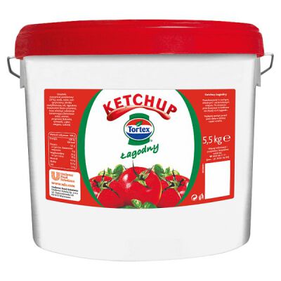 Tortex Ketchup Łagodny 5,5Kg