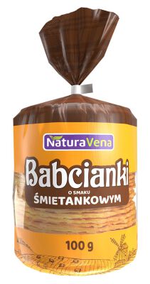 Babcianki O Smaku Śmietankowym 100 G - Naturavena [BIO]