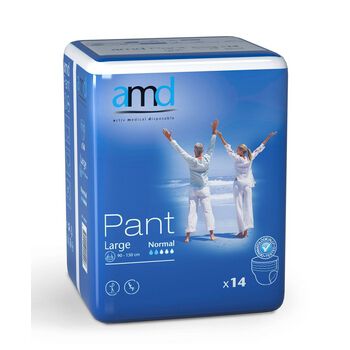 Majtki chłonne AMD Pant Large Normal (14 sztuk)