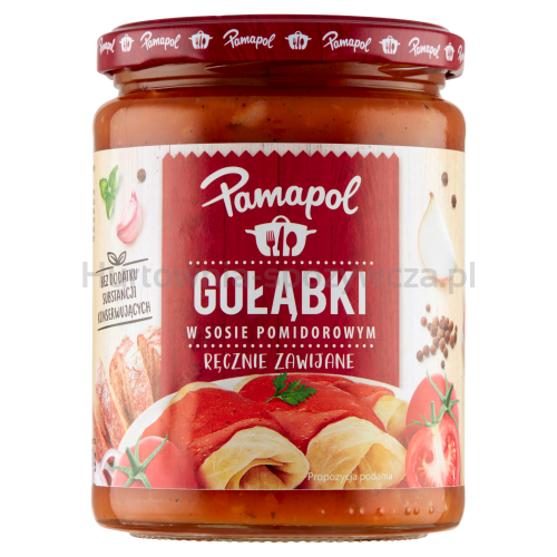 Pamapol Gołąbki W Sosie Pomidorowym Ręcznie Zawijane 500G