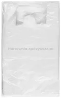 Sarantis Reklamówka HDPE, standard, 28/7/48 cm, 9 mikr., 200 szt., biała - 2