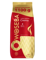 Kawa Woseba Premium Crema Gold, Ziarnista, 1100G