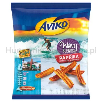 Aviko Falowane Frytki Ziemniaczane O Smaku Paprykowym 600G