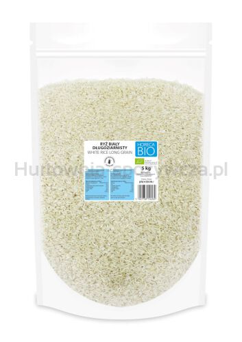 Ryż Biały Długoziarnisty Bezglutenowy Bio 5 Kg - Horeca (Bio Planet) [BIO]