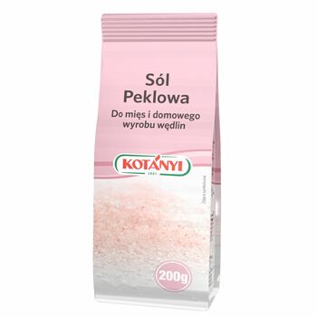 Sól Peklowa Do Mięs I Domowego Wyrobu Wędlin 200G