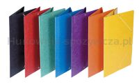 Donau Teczka z gumką preszpan, A4, 390gsm, 3-skrz., czerwona  - 2