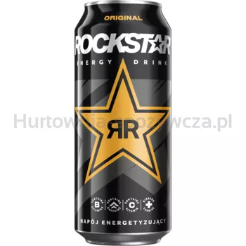 Rockstar Original Gazowany napój energetyzujący 500 ml kaucja