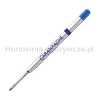 Wkład CARAN D'ACHE, do pióra kulkowego 849, F, niebieski - 2