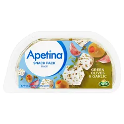 Apetina Snack Z Zielonymi Oliwkami I Czosnkiem 100G