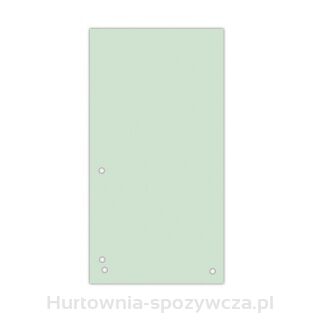 Przekładki Donau, Karton, 1/3 A4, 235X105Mm, 100Szt., Zielone