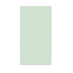 Donau Przekładki Karton 1/3 A4, 235x105mm, 100szt., zielone 