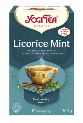 Herbatka Mięta Z Lukrecją (Licorice Mint) Bio (17 X 1,8 G) 30,6 G - Yogi Tea [BIO]