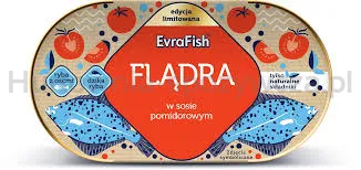 Evrafish Flądra W Sosie Pomidorowym 170 G