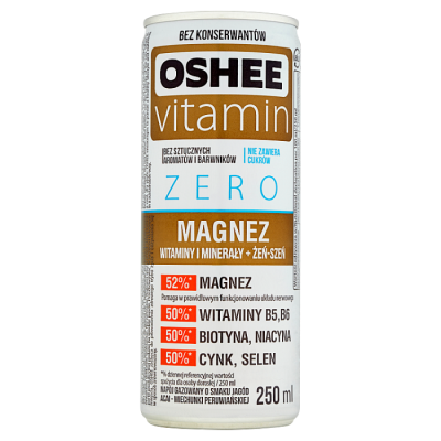 Oshee Vitamin Zero Magnez 250Ml