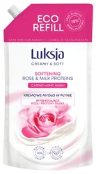 Luksja Kremowe mydło w płynie róża, zapas 900ml