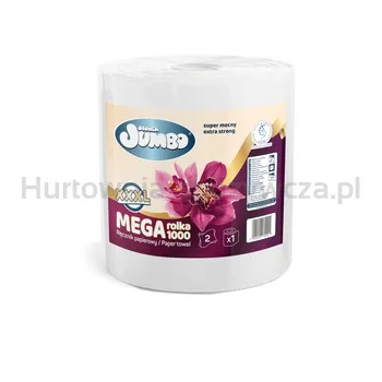 Słonik Jumbo Ręcznik papierowy mega 1000 1 rolka 2-warstwowy