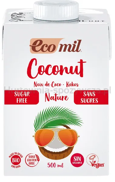 Napój Kokosowy Bez Cukru Bezgl. Bio 500 Ml