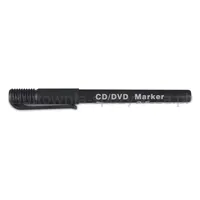 Marker do płyt CD/DVD DONAU, 0, 3-0,4mm, zawieszka, czarny - 2