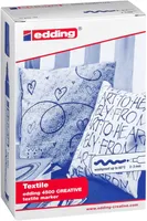 Marker tekstylny e-4500 EDDING, 2-3 mm, 10 szt., mix kolorów - 2