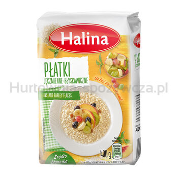 Halina Płatki Jęczmienne Błyskawiczne 400G