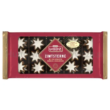 Lambertz Ciastka cynamonowe w kształcie gwiazd 175g
