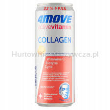 4MOVE Active Vitamin COLLAGEN smak brzoskwiniowo-cytrusowy 330 ml