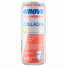 4MOVE Active Vitamin COLLAGEN smak brzoskwiniowo-cytrusowy 330 ml