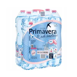 Primavera Woda Źródlana niegazowana pet 1,5l
