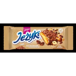 Jeżyki Cafe ciastka w czekoladzie mlecznej 140 g x 20 sztuk