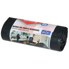 Office Worki Na Śmieci Ldpe, 160L, 10 Szt., Czarne