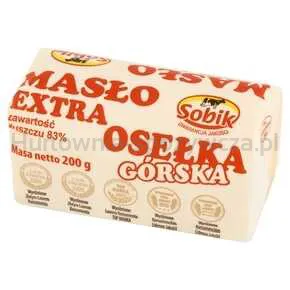 Sobik Masło Extra Osełka Górska 200 G
