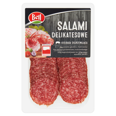 Bell Salami Dojrzewające Delikatesowe Plastry 100 G 