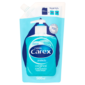 Carex Mydło W Płynie Original Antybakteryjne 500Ml Opakowanie Uzupełniające