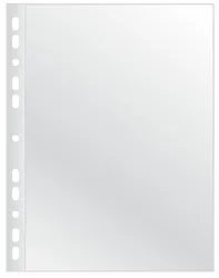 Q-Connect Koszulki na dokumenty PP, A4, krystal, 100mikr., 100szt. 