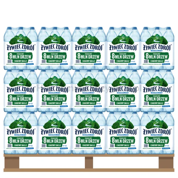 Żywiec Zdrój Niegazowany 1500 ml (Paleta)(w tym +0,50 zł/szt. zwrotnej kaucji)